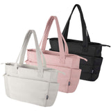 Tote bag per portatile da 15,6" in materiale riciclato certificato GRS Puffer - 18L personalizzato con logo - Pubblienne