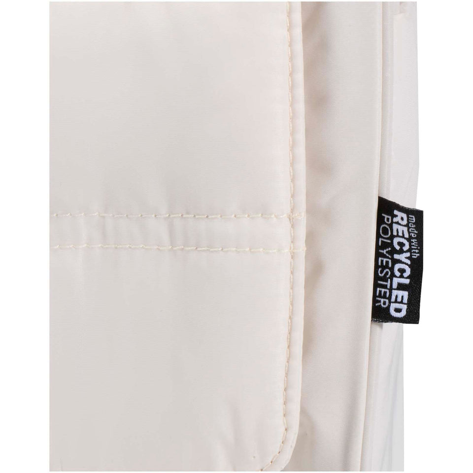 Beauty case da appendere in materiale riciclato certificato GRS Puffer - 8L personalizzato con logo - Pubblienne