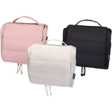 Beauty case da appendere in materiale riciclato certificato GRS Puffer - 8L personalizzato con logo - Pubblienne