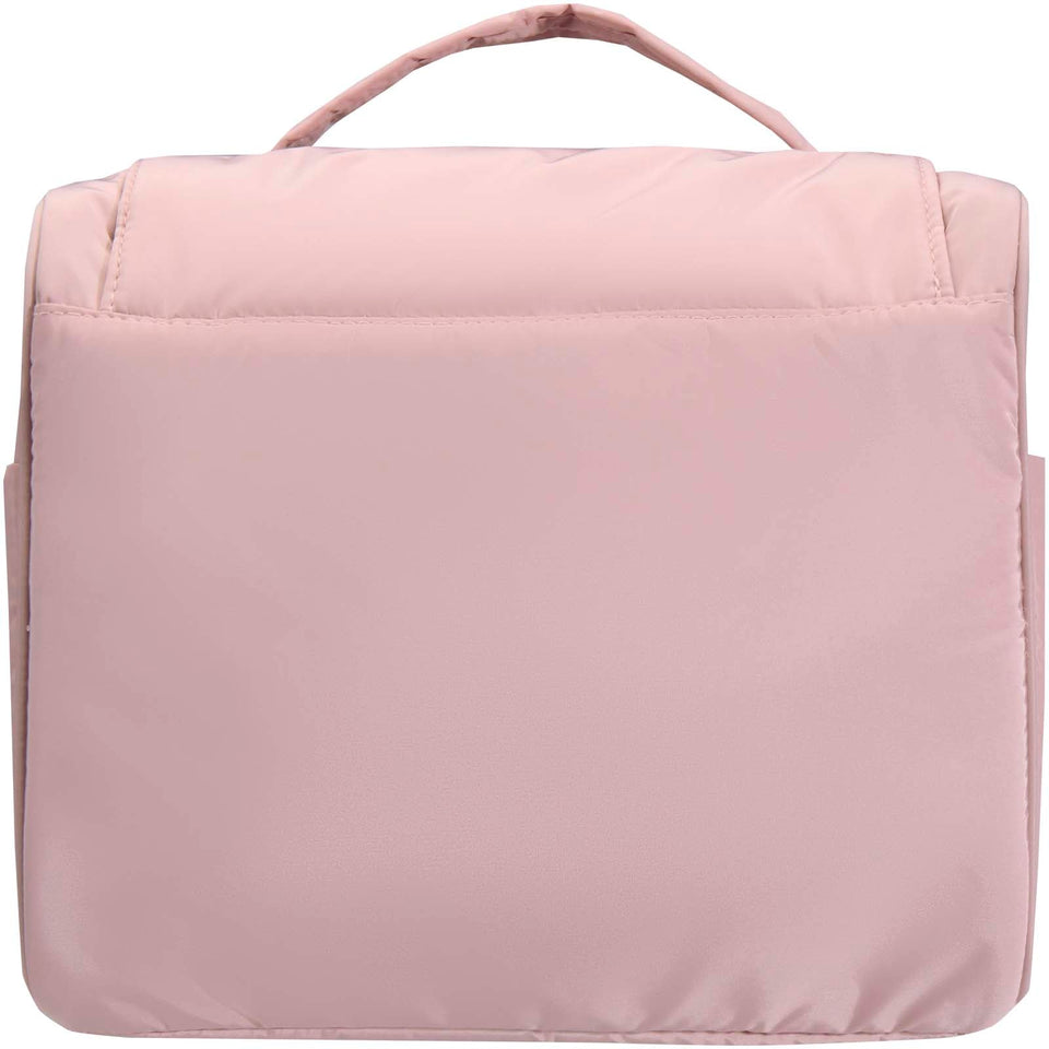 Beauty case da appendere in materiale riciclato certificato GRS Puffer - 8L personalizzato con logo - Pubblienne