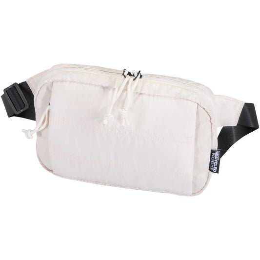 Marsupio in tessuto riciclato certificato GRS Puffer - 1,5L personalizzato con logo - Pubblienne