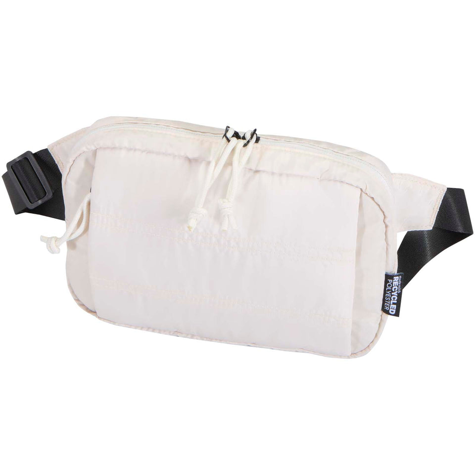 Marsupio in tessuto riciclato certificato GRS Puffer - 1,5L personalizzato con logo - Pubblienne