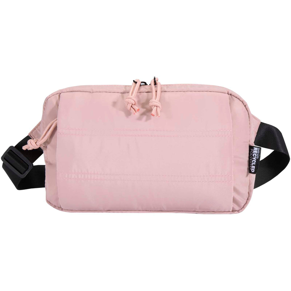 Marsupio in tessuto riciclato certificato GRS Puffer - 1,5L personalizzato con logo - Pubblienne