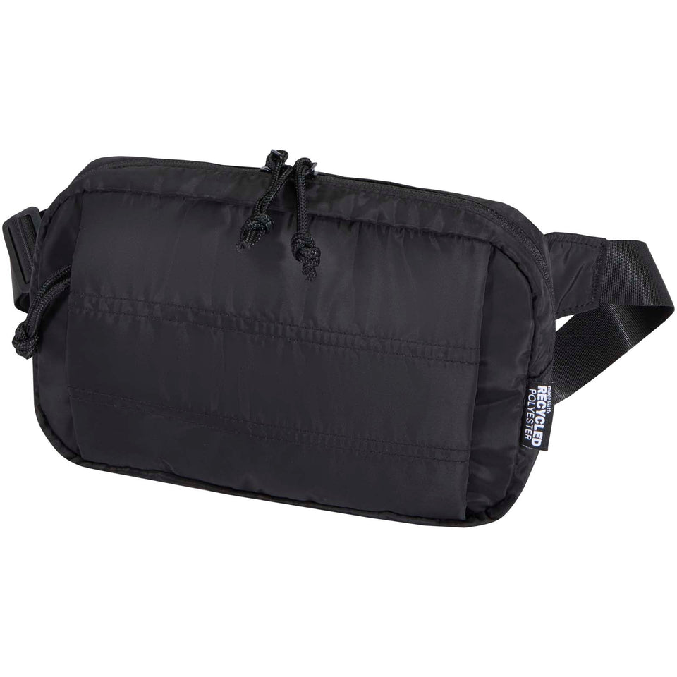 Marsupio in tessuto riciclato certificato GRS Puffer - 1,5L personalizzato con logo - Pubblienne