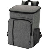 Zaino termico per picnic in materiale riciclato certificato GRS con set di posate Tundra - 20L personalizzato con logo - Pubblienne