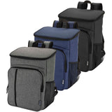 Zaino termico per picnic in materiale riciclato certificato GRS con set di posate Tundra - 20L personalizzato con logo - Pubblienne
