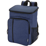 Zaino termico per picnic in materiale riciclato certificato GRS con set di posate Tundra - 20L personalizzato con logo - Pubblienne