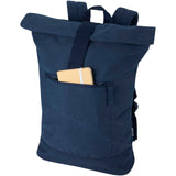 Zaino rolltop per portatile da 14" in materiale riciclato Recanvas - 16L personalizzato con logo - Pubblienne