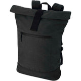 Zaino rolltop per portatile da 14" in materiale riciclato Recanvas - 16L personalizzato con logo - Pubblienne