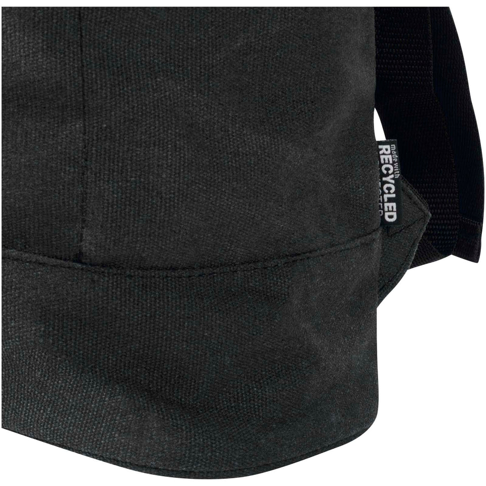 Zaino rolltop per portatile da 14" in materiale riciclato Recanvas - 16L personalizzato con logo - Pubblienne