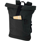 Zaino rolltop per portatile da 14" in materiale riciclato Recanvas - 16L personalizzato con logo - Pubblienne