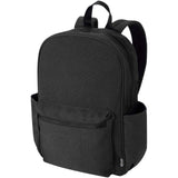 Zaino da città per portatile da 15,6" in materiale riciclato certificato GRS Recanvas - 16L personalizzato con logo - Pubblienne