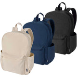 Zaino da città per portatile da 15,6" in materiale riciclato certificato GRS Recanvas - 16L personalizzato con logo - Pubblienne