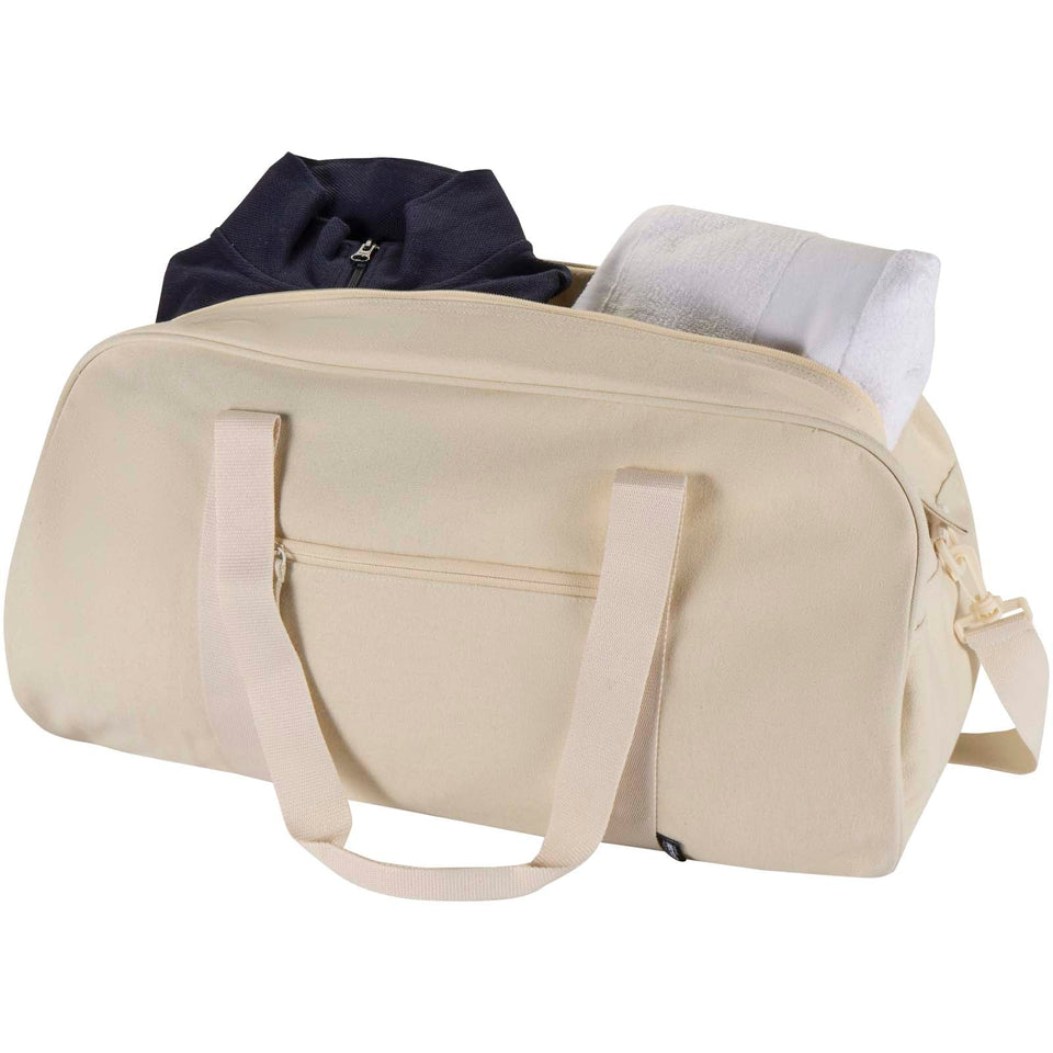 Borsone in materiale riciclato certificato GRS Recanvas - 40L personalizzato con logo - Pubblienne