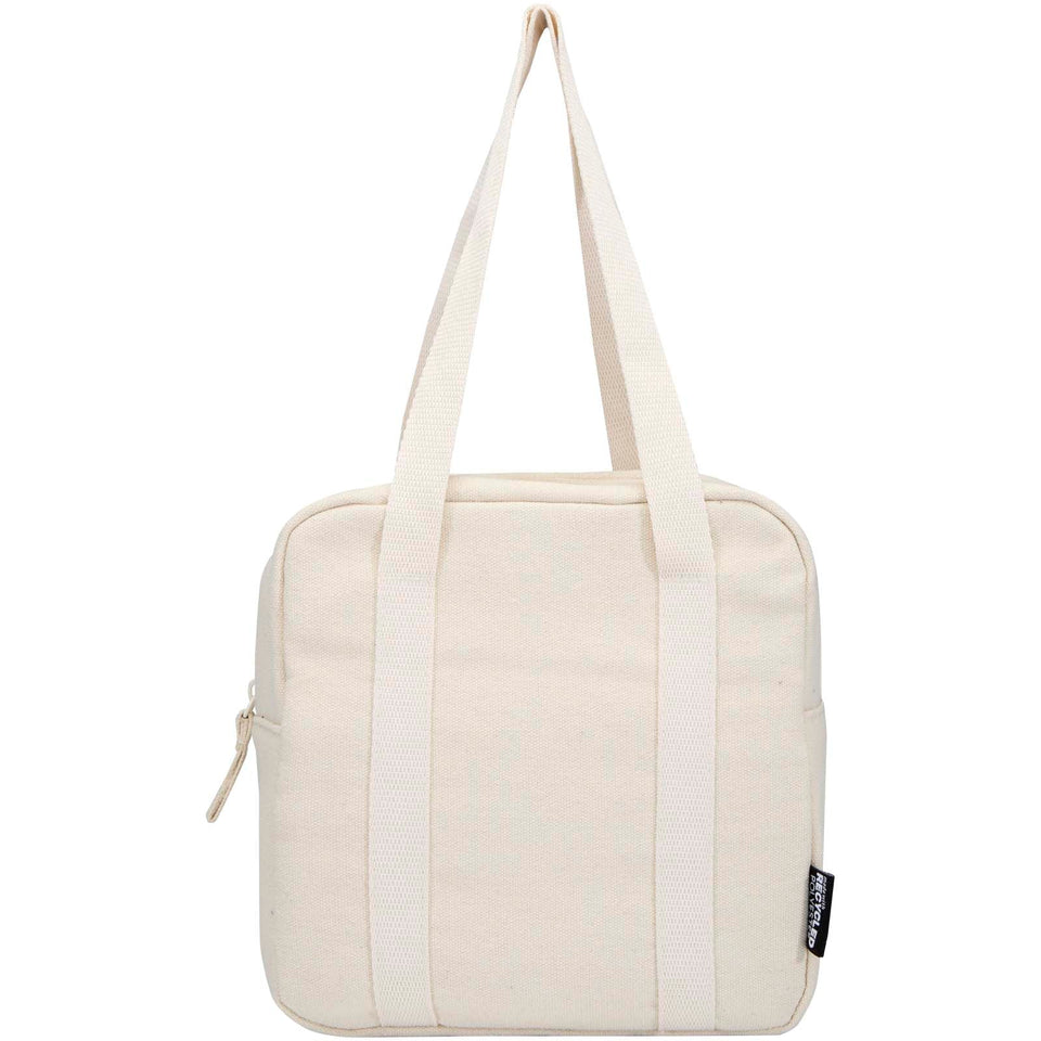 Borsa termica portapranzo in materiale riciclato certificato GRS Recanvas - 5L personalizzato con logo - Pubblienne