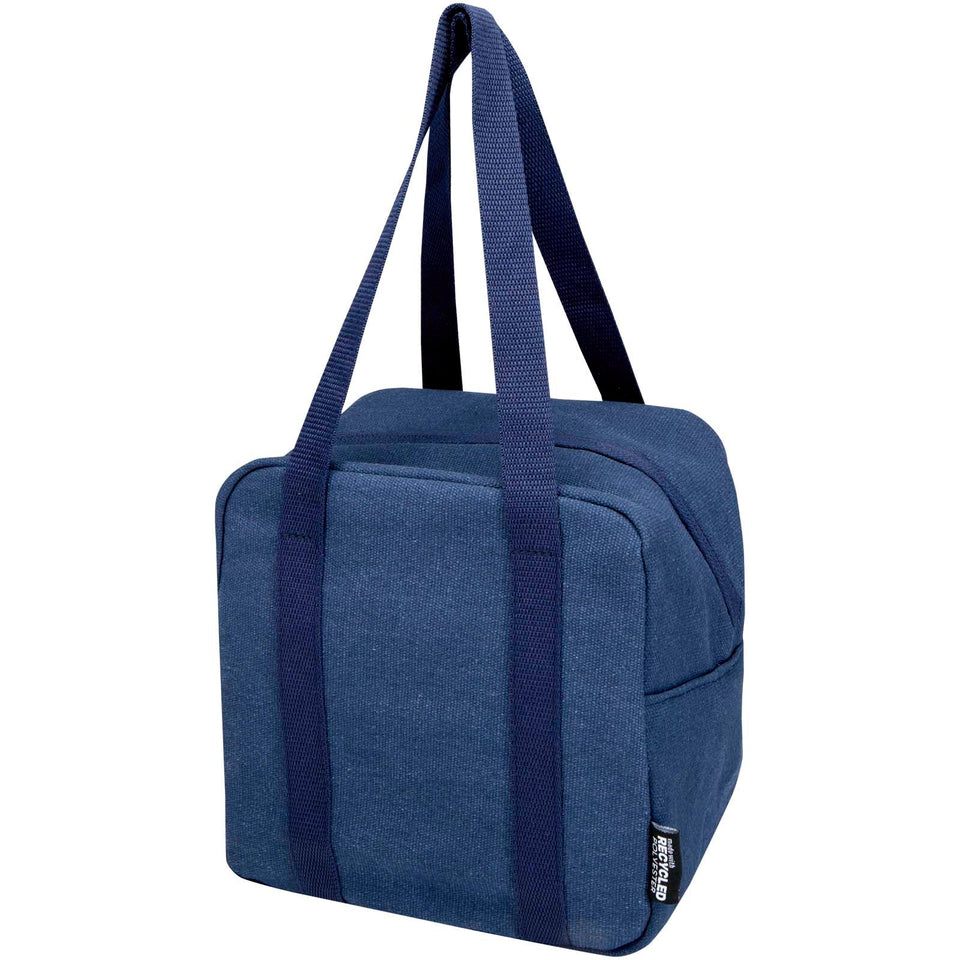Borsa termica portapranzo in materiale riciclato certificato GRS Recanvas - 5L personalizzato con logo - Pubblienne