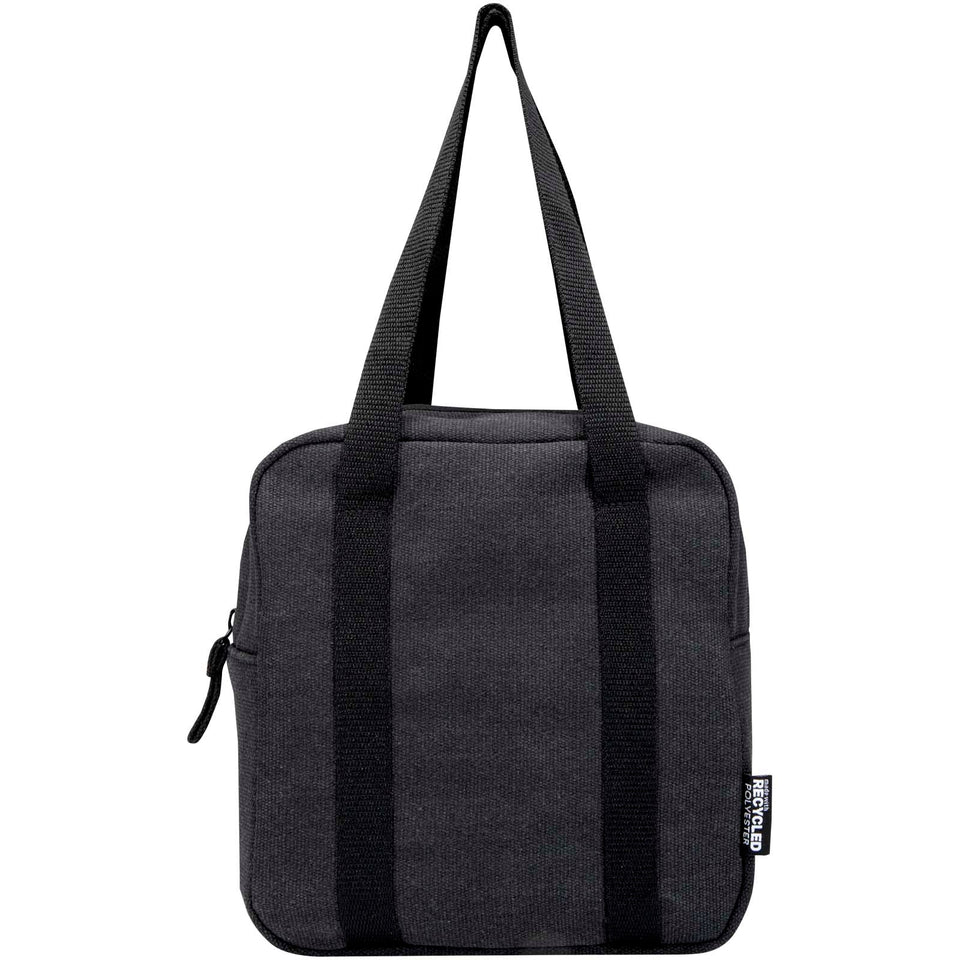 Borsa termica portapranzo in materiale riciclato certificato GRS Recanvas - 5L personalizzato con logo - Pubblienne