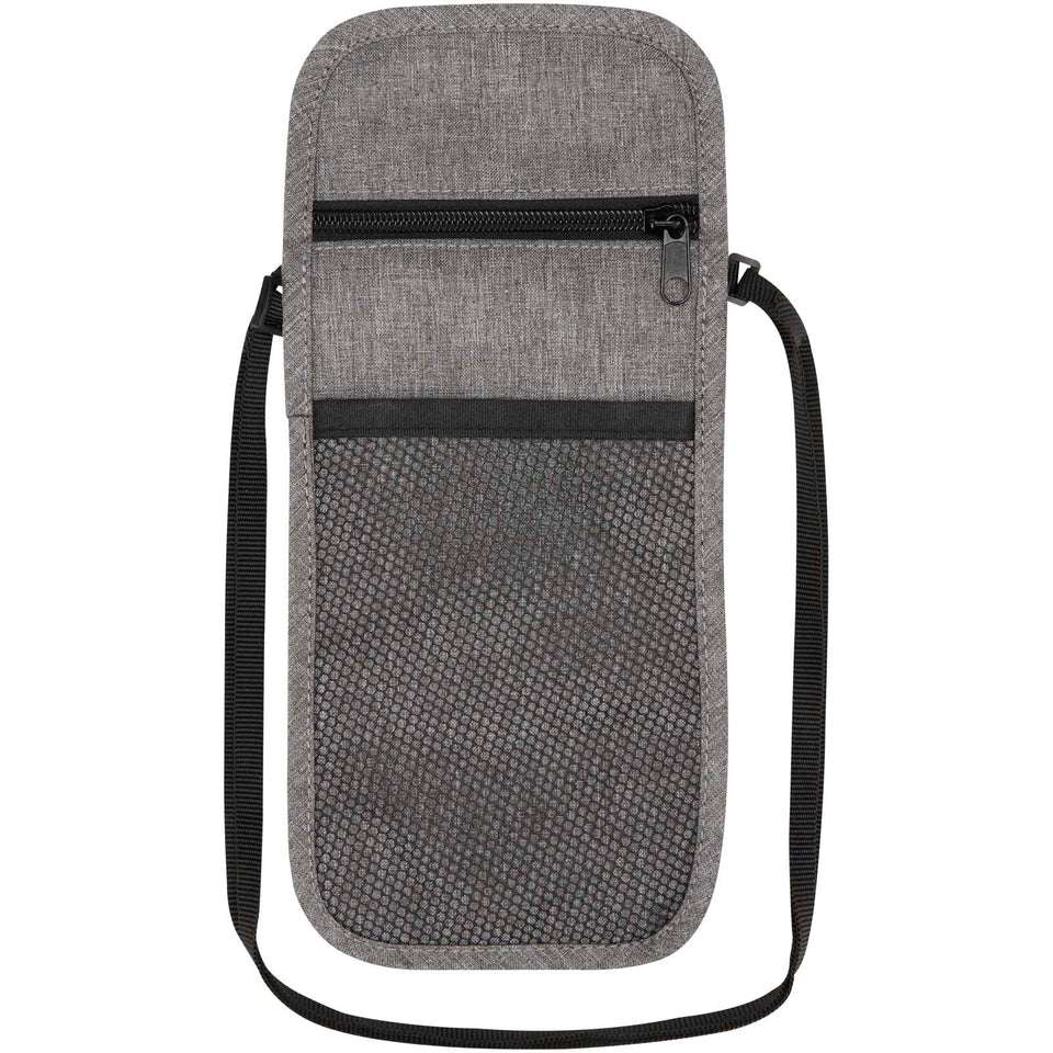 Custodia da viaggio smart in tessuto riciclato certificato GRS Ross personalizzato con logo - Pubblienne