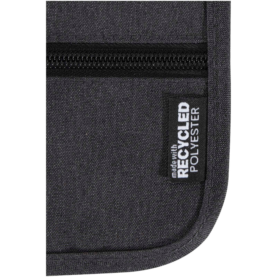 Custodia da viaggio smart in tessuto riciclato certificato GRS Ross personalizzato con logo - Pubblienne