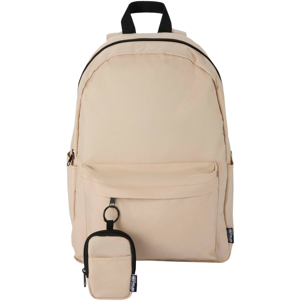 Marsupio di piccole dimensioni in materiale riciclato certificato GRS  Byron Clip & Go - 0,2L personalizzato con logo - Pubblienne