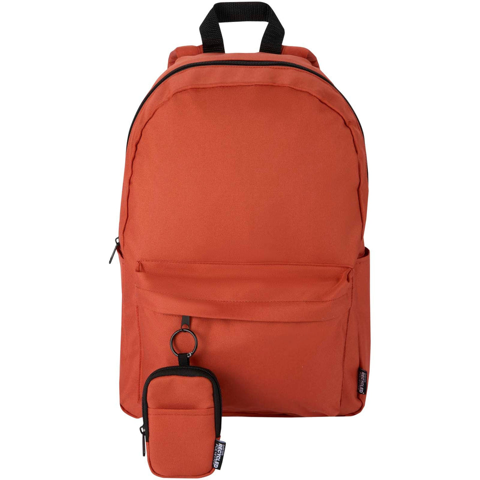 Marsupio di piccole dimensioni in materiale riciclato certificato GRS  Byron Clip & Go - 0,2L personalizzato con logo - Pubblienne