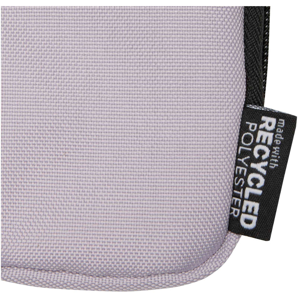 Marsupio di piccole dimensioni in materiale riciclato certificato GRS  Byron Clip & Go - 0,2L personalizzato con logo - Pubblienne