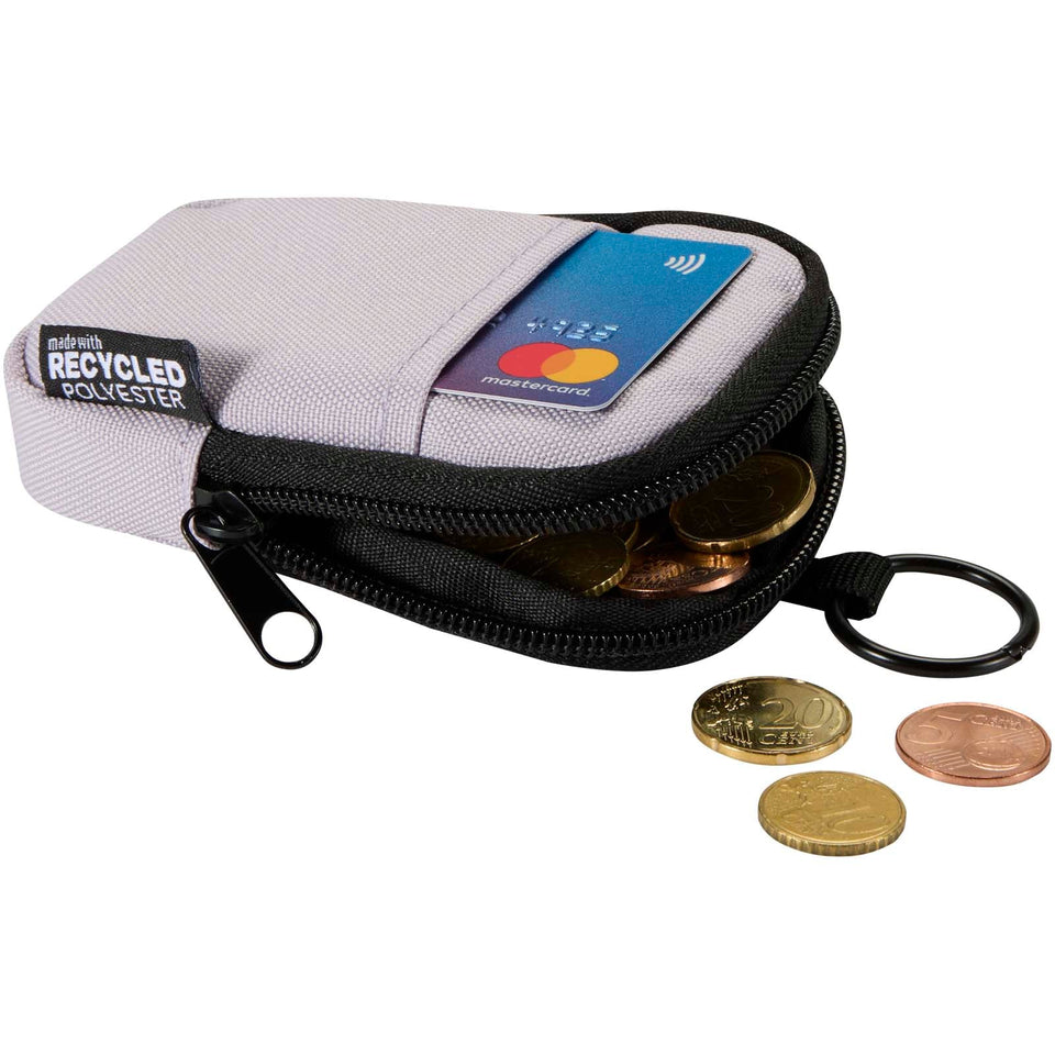 Marsupio di piccole dimensioni in materiale riciclato certificato GRS  Byron Clip & Go - 0,2L personalizzato con logo - Pubblienne