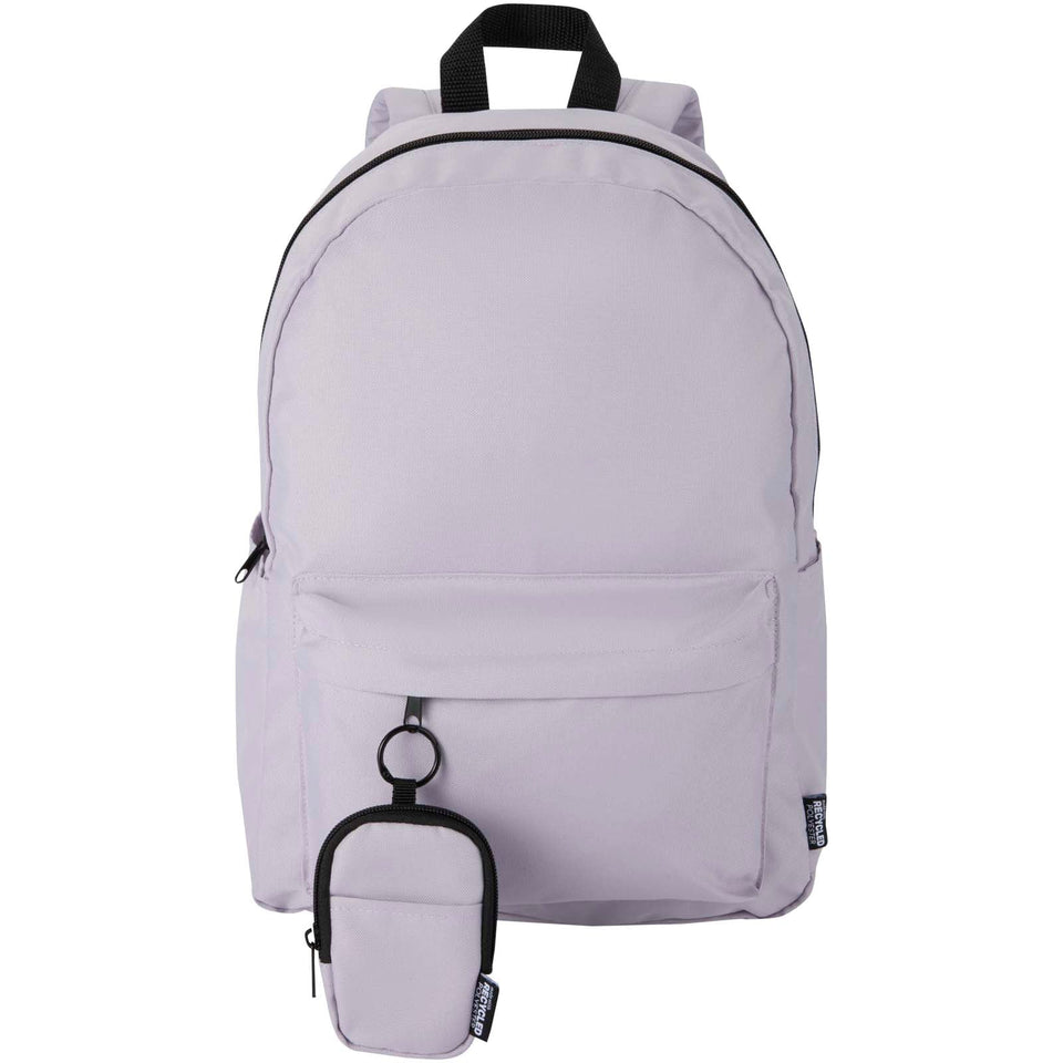 Marsupio di piccole dimensioni in materiale riciclato certificato GRS  Byron Clip & Go - 0,2L personalizzato con logo - Pubblienne