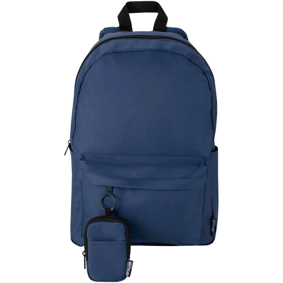 Marsupio di piccole dimensioni in materiale riciclato certificato GRS  Byron Clip & Go - 0,2L personalizzato con logo - Pubblienne
