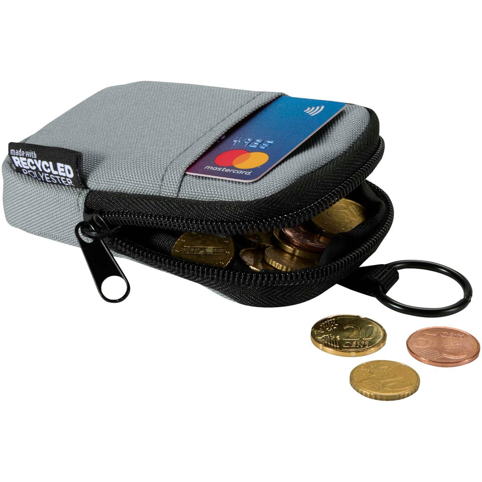 Marsupio di piccole dimensioni in materiale riciclato certificato GRS  Byron Clip & Go - 0,2L personalizzato con logo - Pubblienne