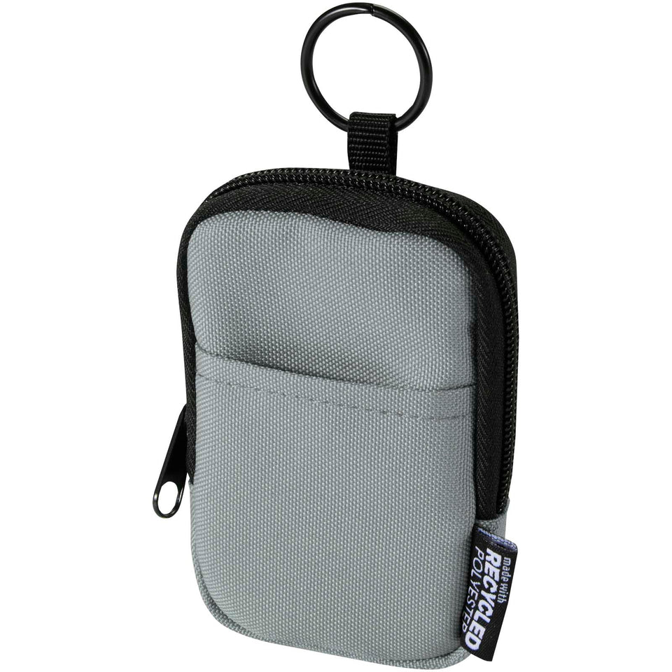 Marsupio di piccole dimensioni in materiale riciclato certificato GRS  Byron Clip & Go - 0,2L personalizzato con logo - Pubblienne