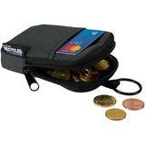 Marsupio di piccole dimensioni in materiale riciclato certificato GRS  Byron Clip & Go - 0,2L personalizzato con logo - Pubblienne
