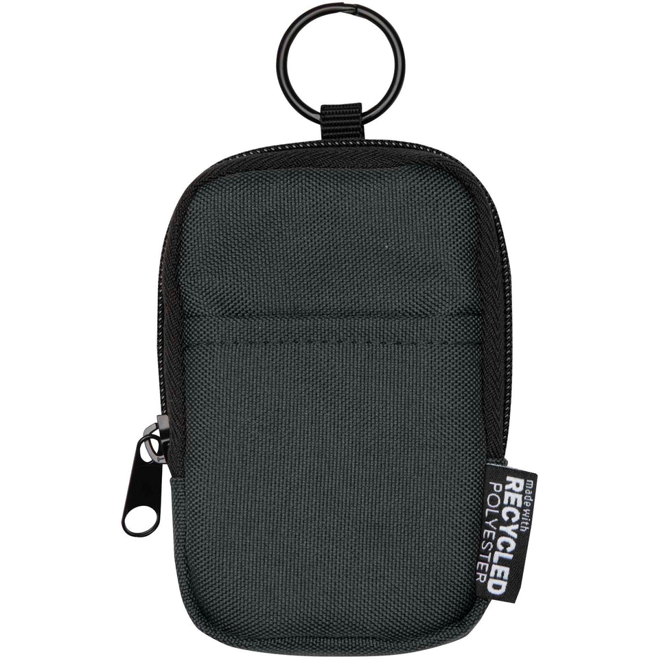 Marsupio di piccole dimensioni in materiale riciclato certificato GRS  Byron Clip & Go - 0,2L personalizzato con logo - Pubblienne