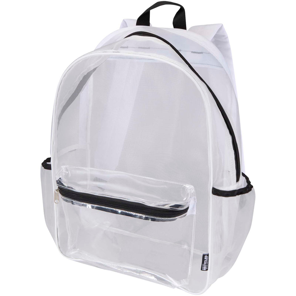Zaino in materiale riciclato da 18 litri Mesh personalizzato con logo - Pubblienne