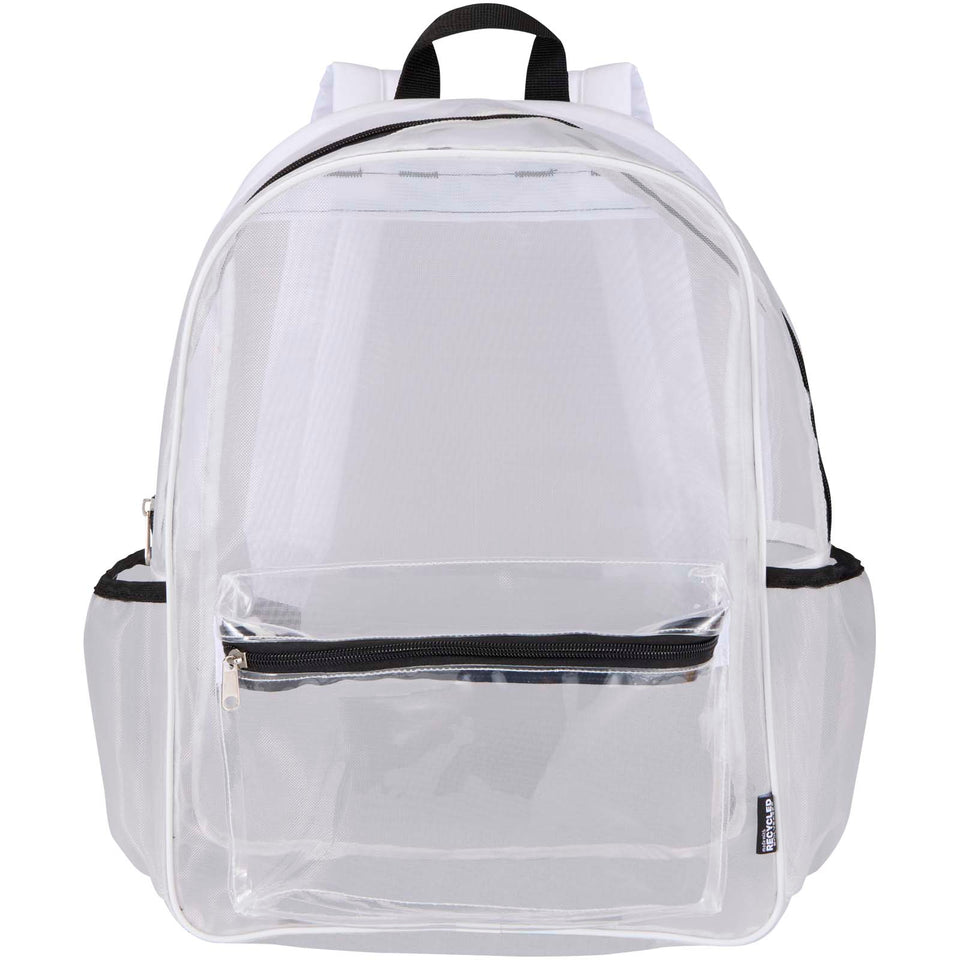 Zaino in materiale riciclato da 18 litri Mesh personalizzato con logo - Pubblienne
