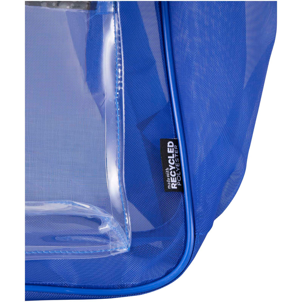 Zaino in materiale riciclato da 18 litri Mesh personalizzato con logo - Pubblienne