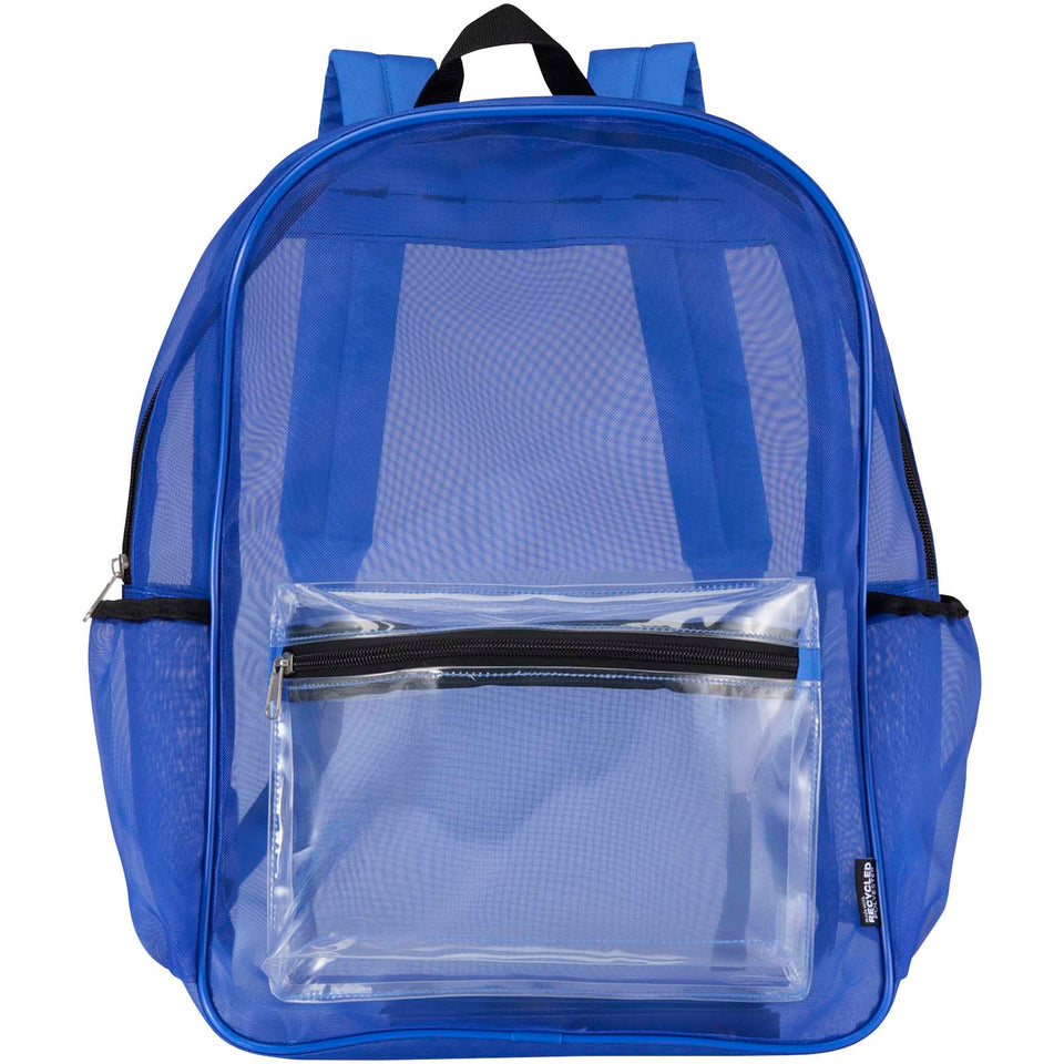 Zaino in materiale riciclato da 18 litri Mesh personalizzato con logo - Pubblienne