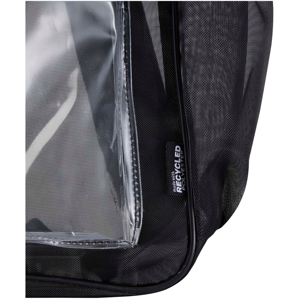 Zaino in materiale riciclato da 18 litri Mesh personalizzato con logo - Pubblienne