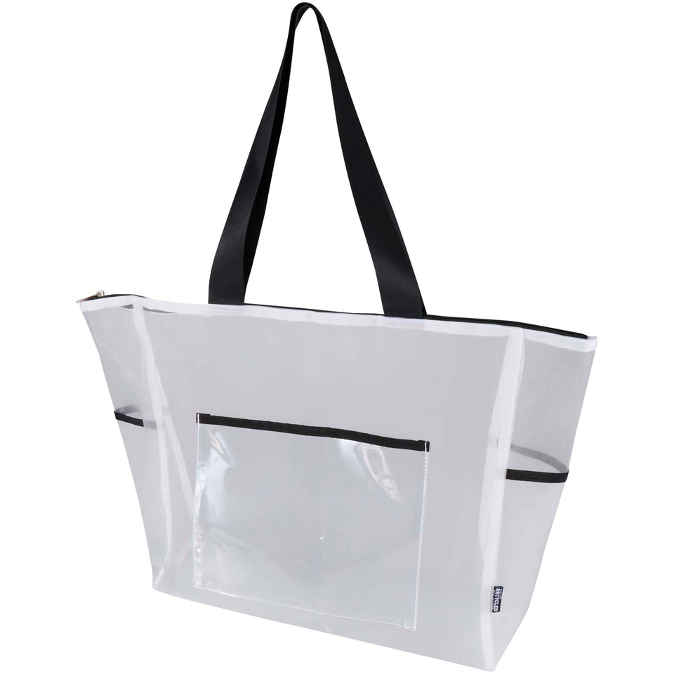 Tote bag in tessuto riciclato da 23 litri Mesh personalizzato con logo - Pubblienne