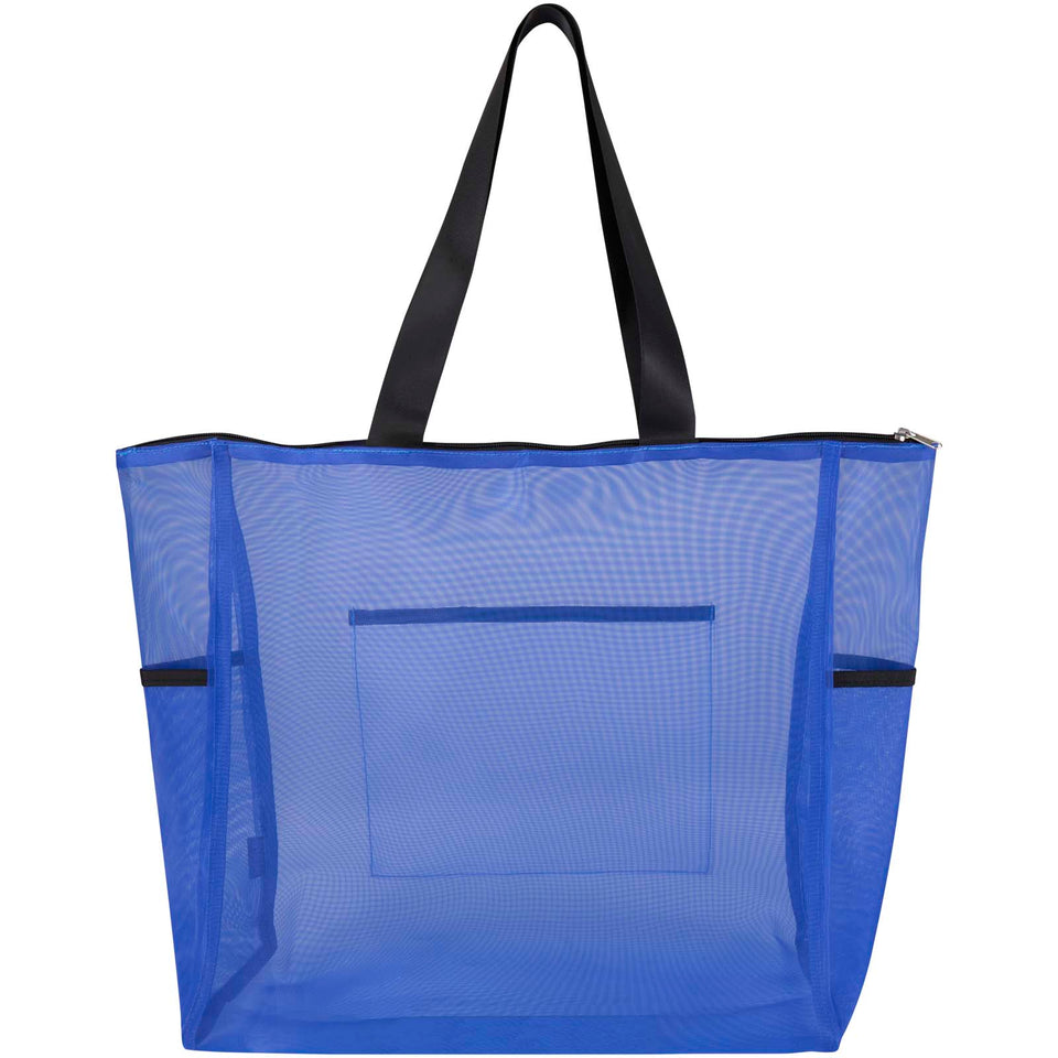Tote bag in tessuto riciclato da 23 litri Mesh personalizzato con logo - Pubblienne