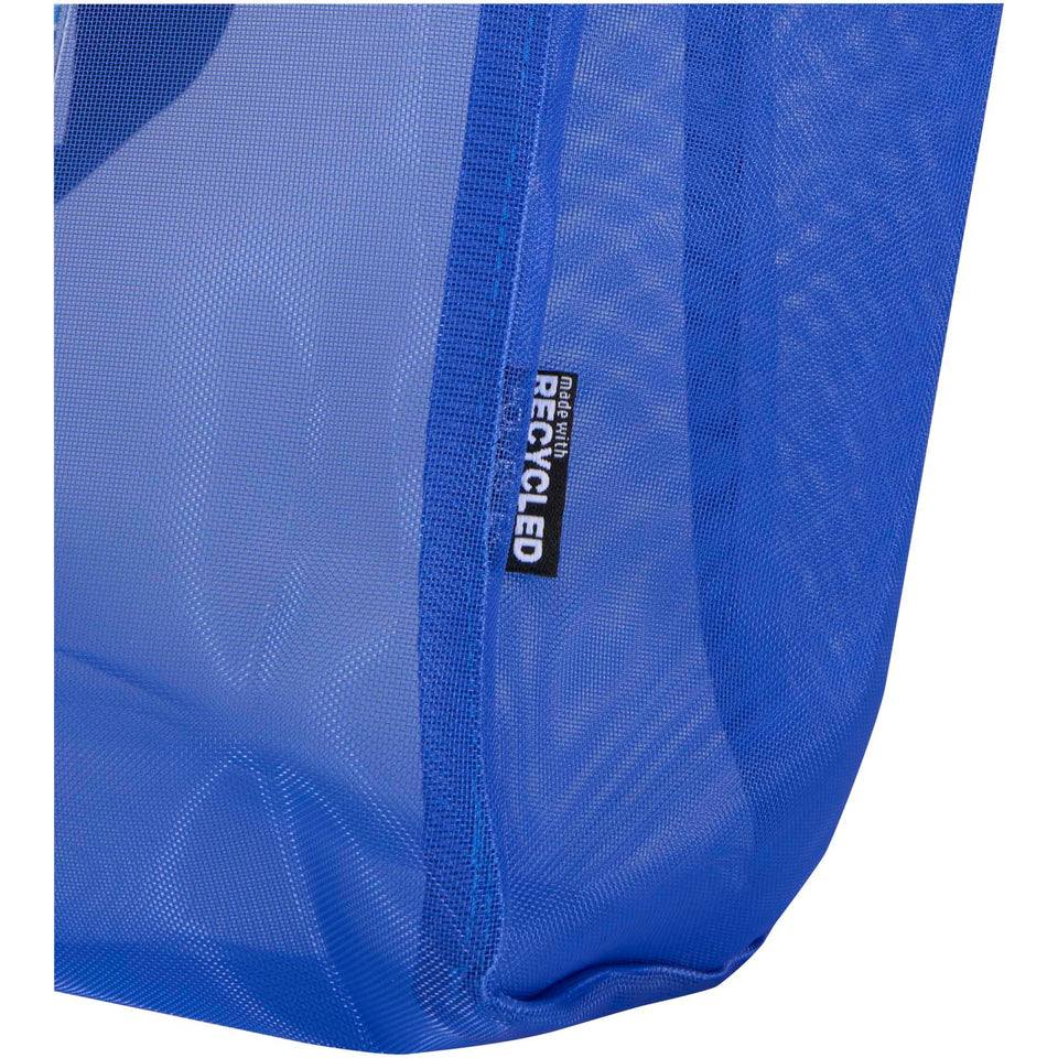 Tote bag in tessuto riciclato da 23 litri Mesh personalizzato con logo - Pubblienne
