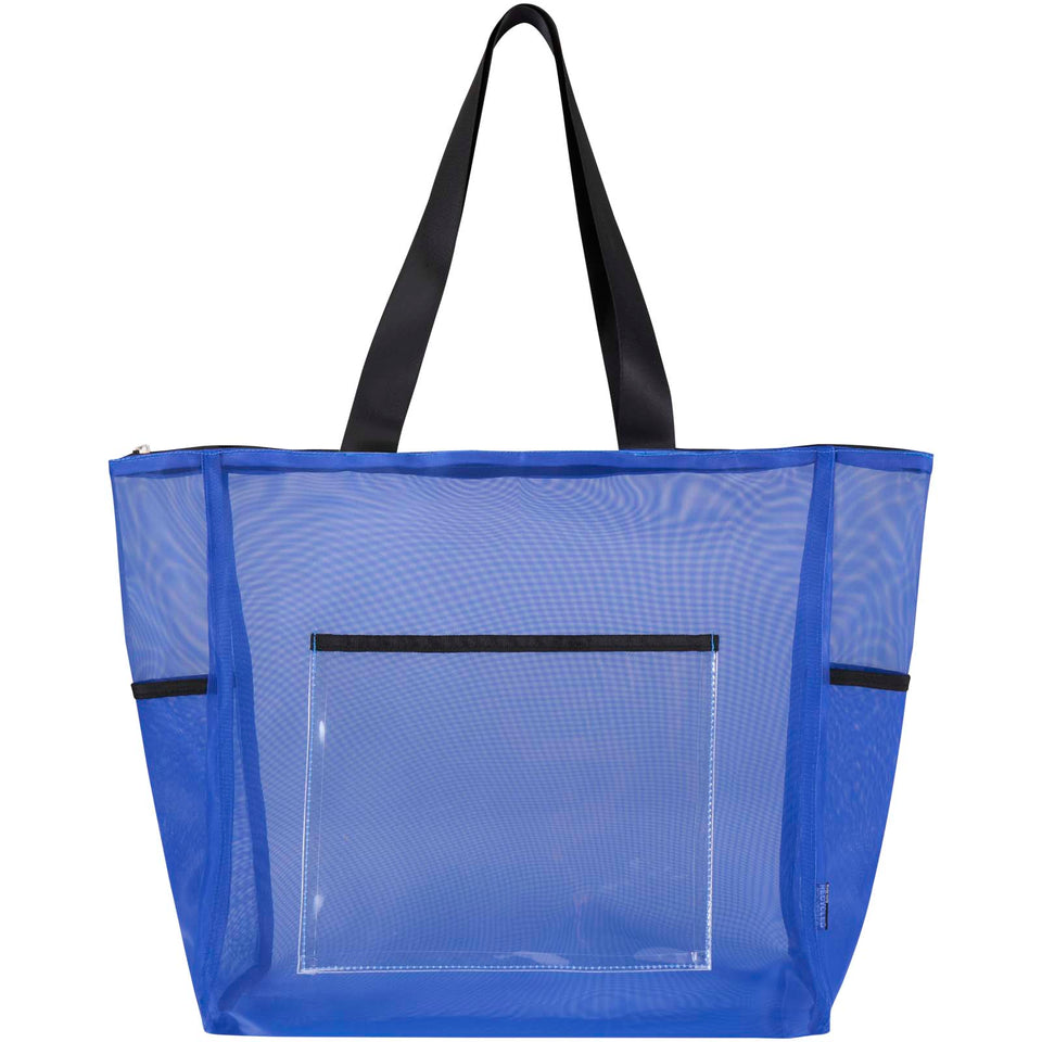 Tote bag in tessuto riciclato da 23 litri Mesh personalizzato con logo - Pubblienne