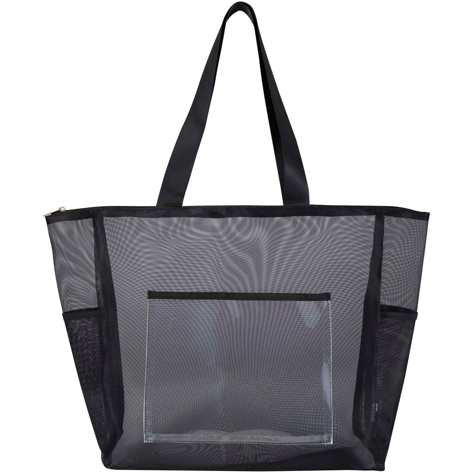 Tote bag in tessuto riciclato da 23 litri Mesh personalizzato con logo - Pubblienne