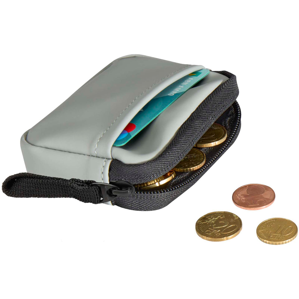 Portafoglio in materiale riciclato certificato GRS Resi Plus personalizzato con logo - Pubblienne