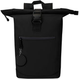 Portachiavi con charm a forma rotonda in materiale riciclato certificato GRS Resi Plus personalizzato con logo - Pubblienne