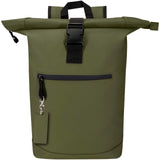 Portachiavi con charm a forma rettangolare in materiale riciclato certificato GRS Resi Plus personalizzato con logo - Pubblienne