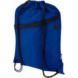 Borsa con coulisse in RPET con tasca frontale con cerniera Oriole - 5L personalizzato con logo - Pubblienne