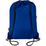 Borsa con coulisse in RPET con tasca frontale con cerniera Oriole - 5L personalizzato con logo - Pubblienne
