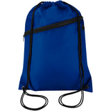 Borsa con coulisse in RPET con tasca frontale con cerniera Oriole - 5L personalizzato con logo - Pubblienne