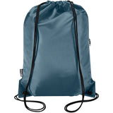 Borsa con coulisse in RPET con tasca frontale con cerniera Oriole - 5L personalizzato con logo - Pubblienne
